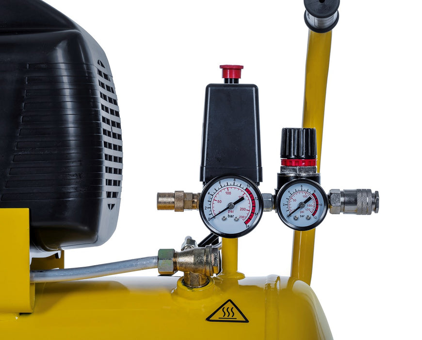 Stanley Oil compressor 24 l 1500 W FCCC404STN005 24 l 8 bar set of 6 pieces