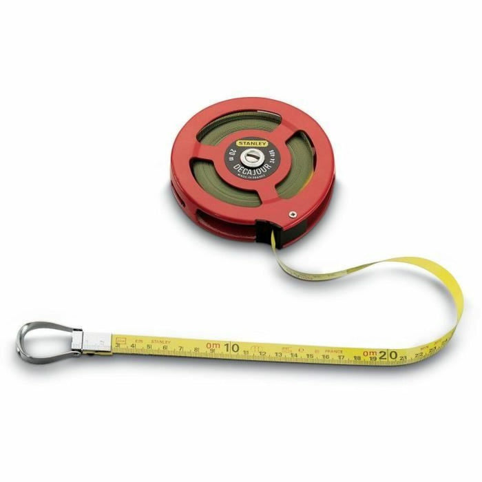 Tape Measure Stanley 0-34-406 Steel Chromed 20 m