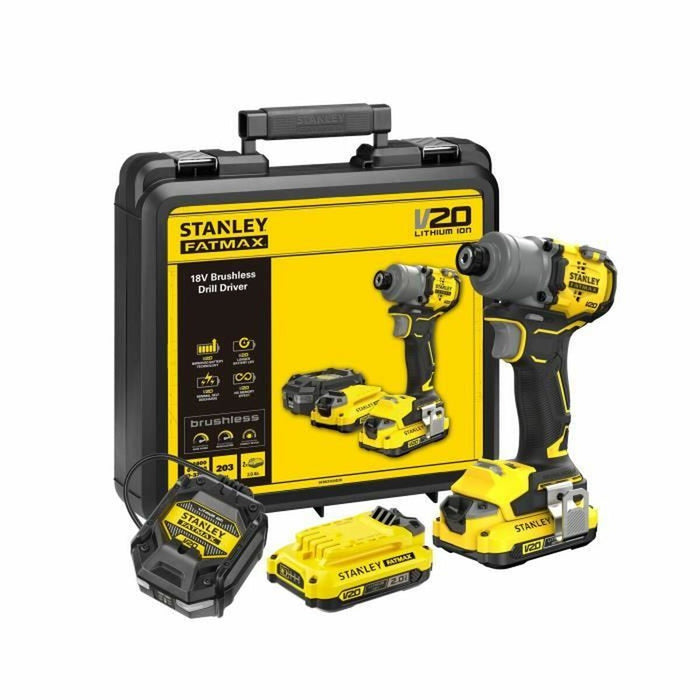 Impact Screwdriver Stanley SFMCF830D2K-QW 18V 203 Nm