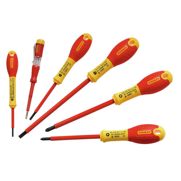 Screwdriver Set Stanley 6 Pieces