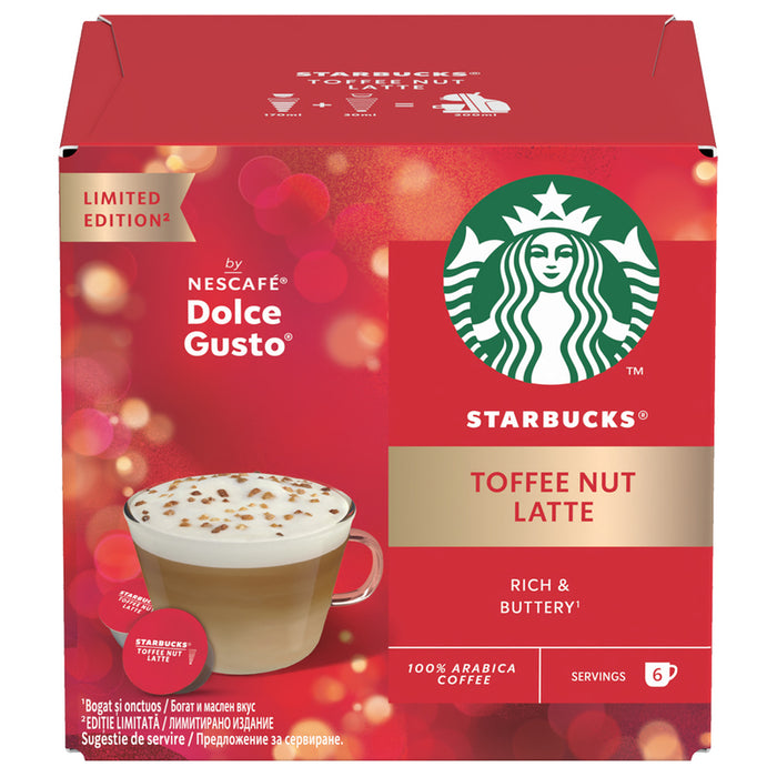 COFFEE STARBUCKS TOFFEE NUT LATTEE 12PCS