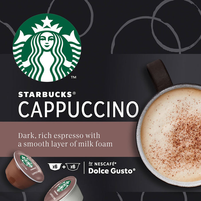 COFFEE CAPSULES STARBUCKS CAPPUCCINO