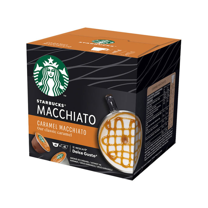 COFFEE STARBUCKS CARAMEL MACCHIATO 12PCS.