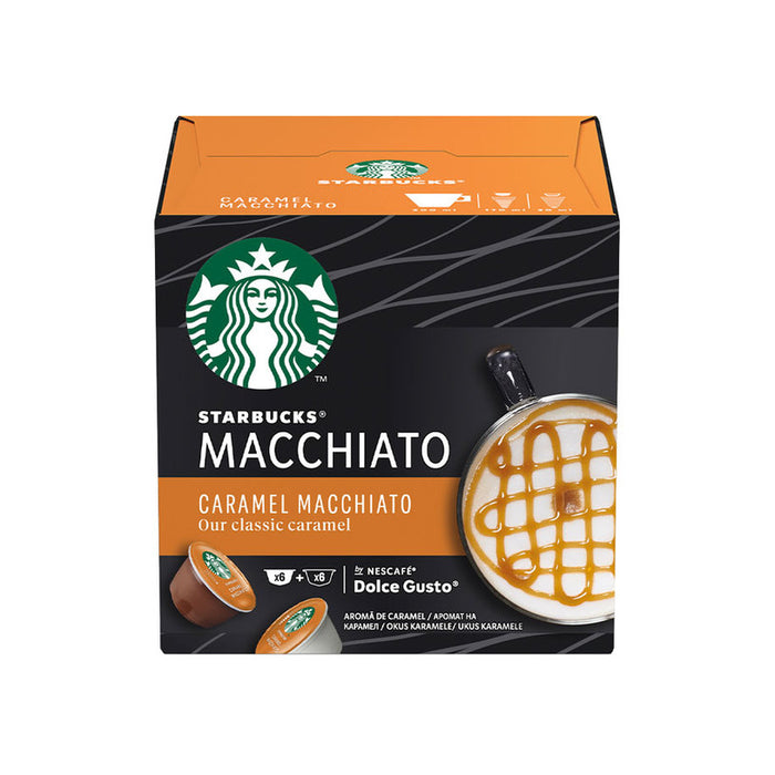 COFFEE STARBUCKS CARAMEL MACCHIATO 12PCS.
