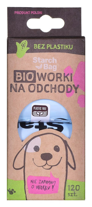 STARCH BAG - Dog poop bags - 8 x 15