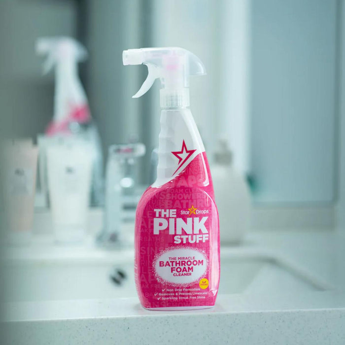 CLEANSING FOAM FOR BATHROOM 750 ML THE PINK STUFF
