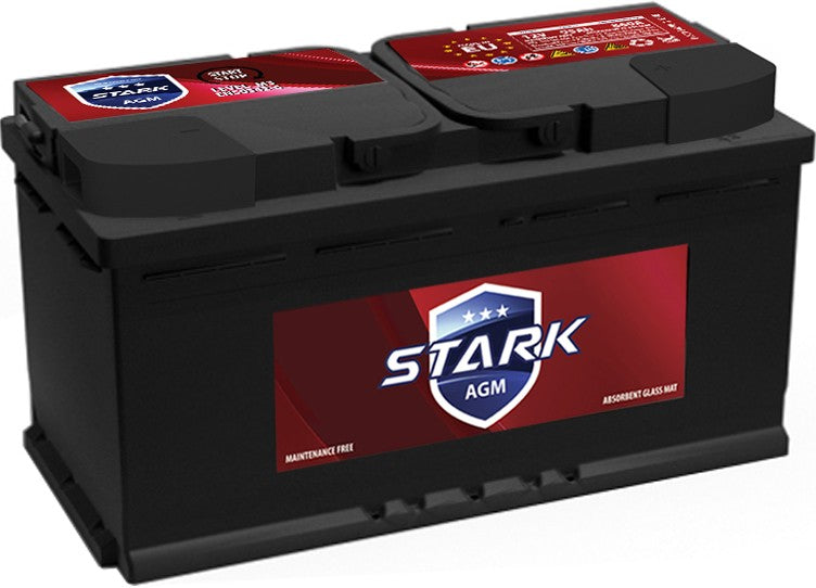 STARK RED AGM 95AH 860A R+
