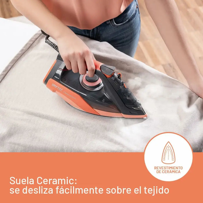Steam Iron IMETEC GV180 2400 W - Почистване Прахосмукачки И Гладене<<<Дом Градина<<<BigBuy&&&Сушилни ютии и