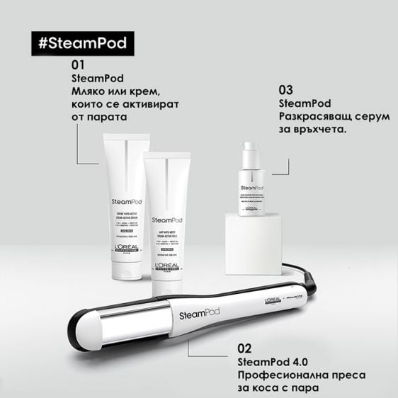 Hair press with steam L'Oreal Professionnel SteamPod 4.0