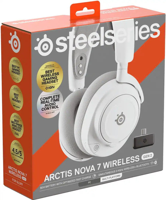 Headphones SteelSeries 61731 White