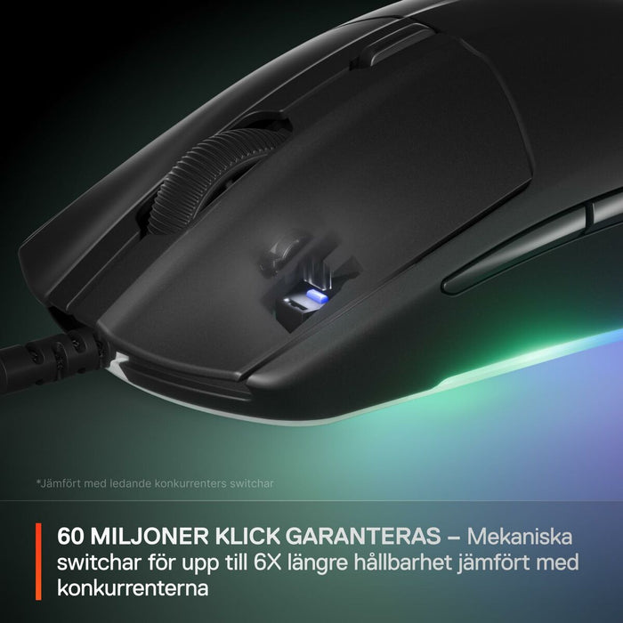Mouse SteelSeries 62515 Black 8500 dpi