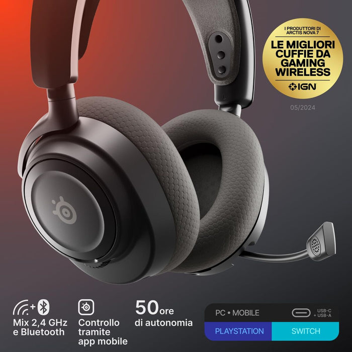 Headphones SteelSeries 61730 Black