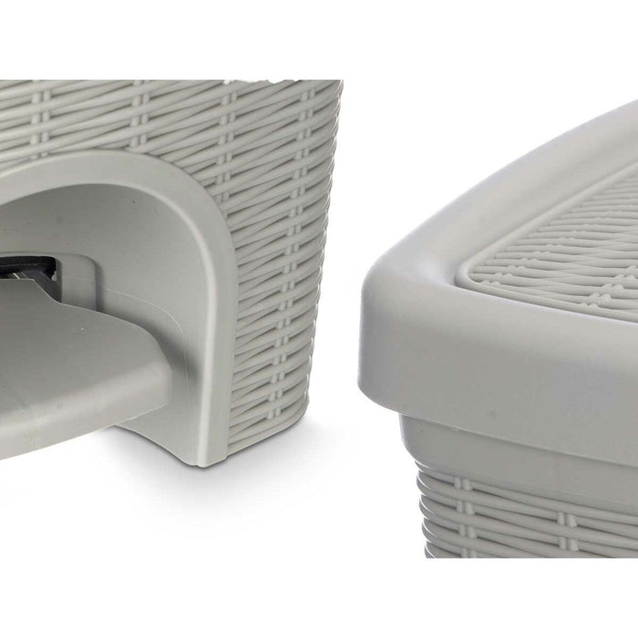 Rubbish bin Stefanplast Light grey Plastic 20 L (6 Units)