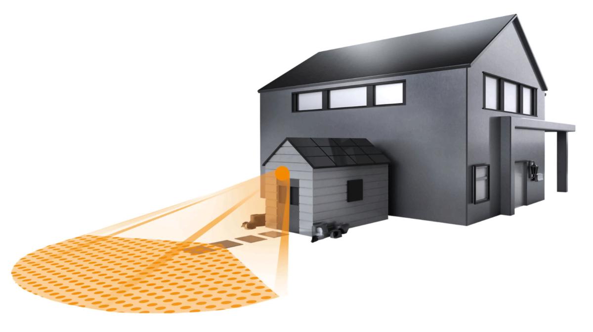 MOTION SENSOR IP54 STEINEL IS1 WHITE