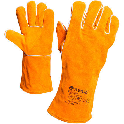 GLOVES FOR WELDERS SIZE: 11 STENSO SAHARA