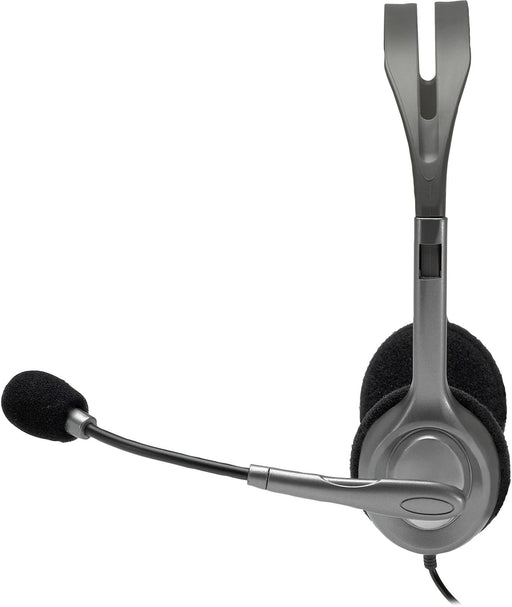 Stereo Headset with microphone Logitech H110 - Слушалки<<<Компютърна периферия<<<ValiAPI&&&Електроника Звук<<<Компютри|
