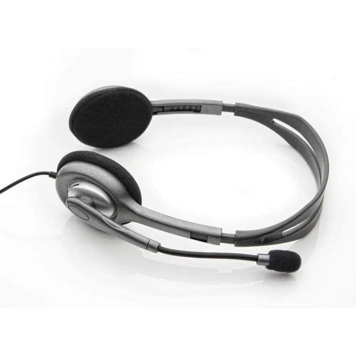Stereo Headset with microphone Logitech H110 - Слушалки<<<Компютърна периферия<<<ValiAPI&&&Слушалки с