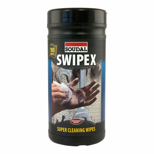 Sterile Cleaning Wipe Sachets (Pack) Soudal Swipex XXL 113551 (100 Units) - Почистване Прахосмукачки И Гладене<<<Дом