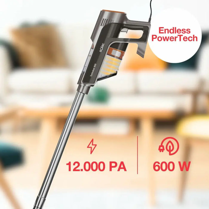 Stick Vacuum Cleaner Solac AEC600 600 W 2200 W - Почистване Прахосмукачки И Гладене<<<Дом