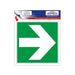 STICKER 12 X 12 CM PREVENTA ’HORIZONTAL ARROW’ - Помощни средства<<<Работно облекло<<<Инструменти и