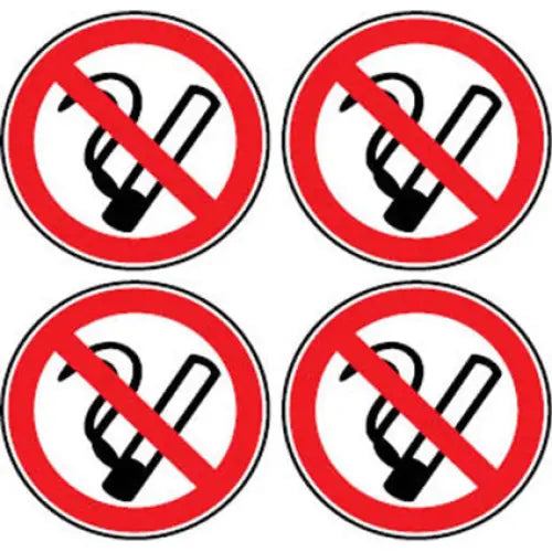 STICKER 12 X 12 CM PREVENTA ’NO SMOKING’ - Помощни средства<<<Работно облекло<<<Инструменти и