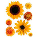 STICKER 65X85CM./1 PIECE SUN - Стикери<<<Декорации<<<Мебели и интериор<<<Praktiker
