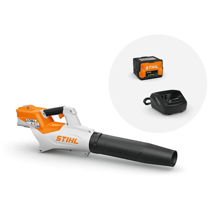 BATTERY Broom STIHL BGA 50 36 V, NUMBER OF BATTERIES 1, 4.00 Ah, MAXIMUM BLOWING SPEED 198 km/h