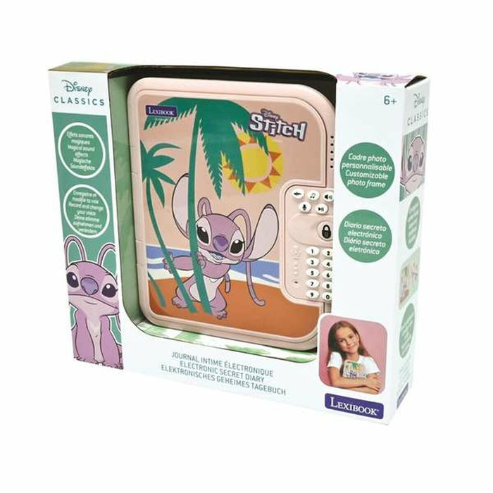 Interactive Toy Stitch Angel Pink Diary