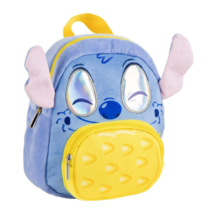 School Bag Stitch Blue 18 x 22 x 4 cm
