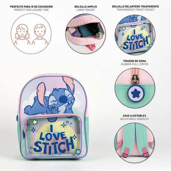 School Bag Stitch Lilac