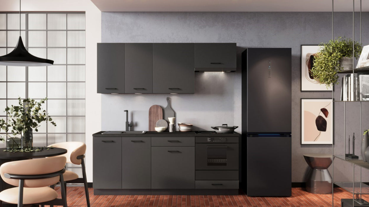 Cosmo Design ANIKA graphite/graphite 2.0 kitchen furniture set