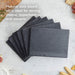 STONE SERVING PLATE 25X25 CM HORECANO - Аксесоари за сервиране и прибори за хранене<<<Домашни