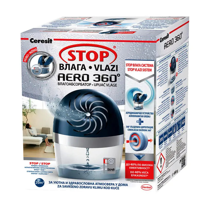 STOP MOISTURE AERO MOISTURE ABSORBER CERESIT - Грижа за въздуха<<<Домакински електроуреди<<<Мебели и