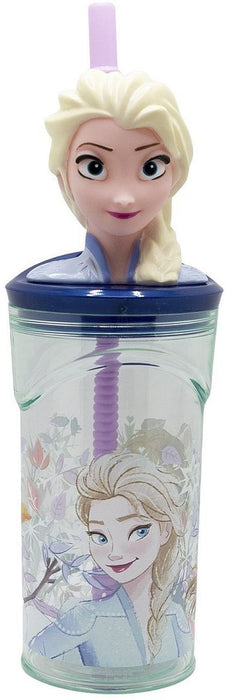 Cup with Straw Frozen Snowy Tale 360 ml