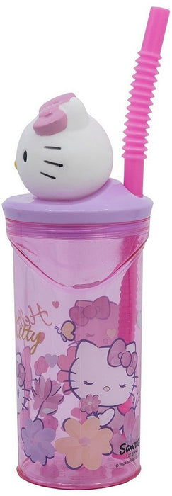 Cup with Straw Hello Kitty 360 ml 3D