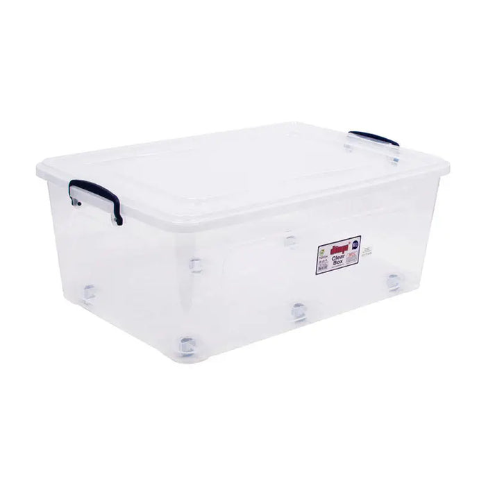 STORAGE BOX WITH WHEELS 80 L DUNYA - Каси за съхранение<<<Домашни потреби<<<Кухня<<<Praktiker