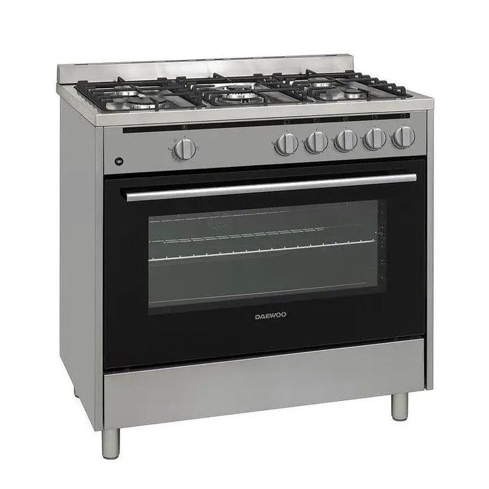 Stove (gas) Daewoo F9GG33IH1BG 90 cm 5 gas INOX - Готварски печки<<<Домакински електроуреди<<<ZoraSite