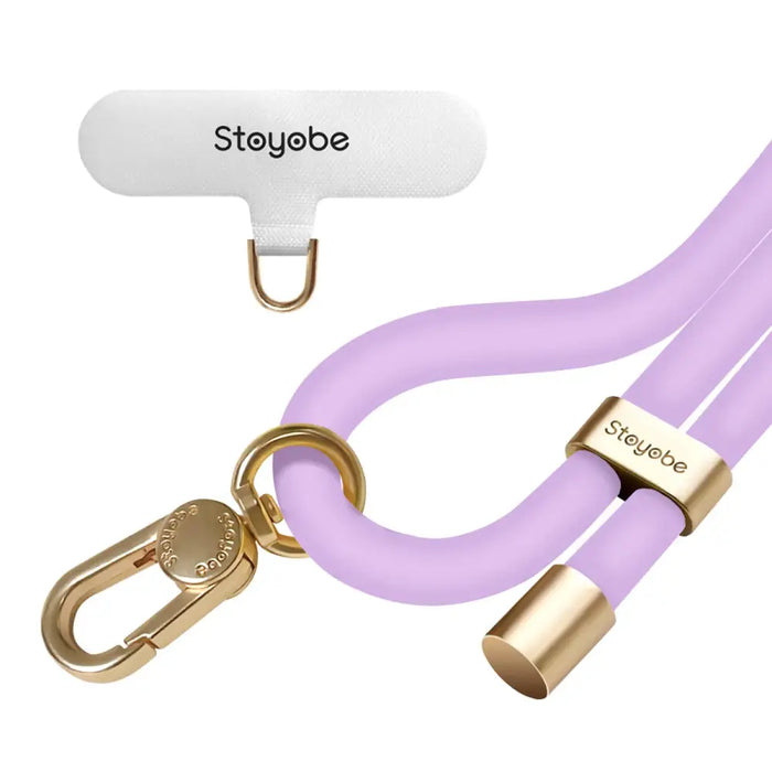 Stoyobe Phone Lanyard Silicone Strap for Phone - Purple - Other cell phone equipment<<<HurtelXML