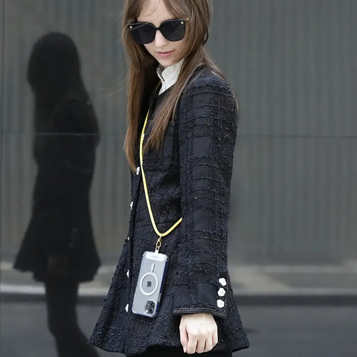 Stoyobe Phone Lanyard Silicone Phone Lanyard - Yellow - Other cell phone equipment<<<HurtelXML