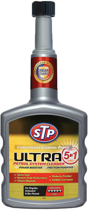 STP ULTRA 5-IN-1 PETROL SYSTEM CLEANER 400ML