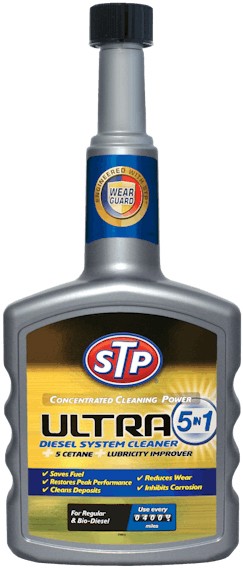 STP ULTRA 5-IN-1 DIESEL SYSTEM CLEANER 400ML