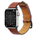 Strap Leather for Apple Watch 42 / 44 / 45 / 49 mm band bracelet - red - Cell phone cases and covers<<<HurtelXML