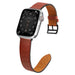 Strap Leather for Apple Watch 42 / 44 / 45 / 49 mm band bracelet - red - Cell phone cases and covers<<<HurtelXML