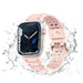 Strap Triple Protection Apple Watch SE strap 9 8 7 6 5 4 3 2 1 (41 40 38 mm) band bracelet pink - Cell phone cases