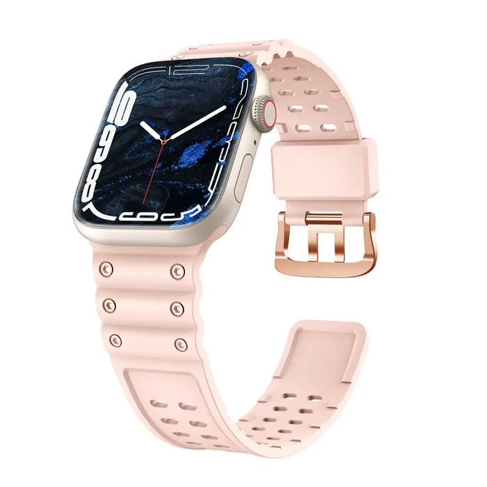 Strap Triple Protection Apple Watch SE strap 9 8 7 6 5 4 3 2 1 (41 40 38 mm) band bracelet pink - Cell phone cases