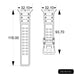 Strap Triple Protection Apple Watch SE strap 9 8 7 6 5 4 3 2 1 (41 40 38 mm) band bracelet pink - Cell phone cases