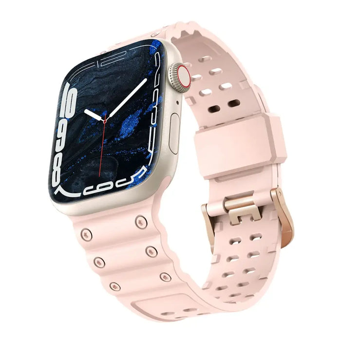Strap Triple Protection Apple Watch SE strap 9 8 7 6 5 4 3 2 1 (41 40 38 mm) band bracelet pink - Cell phone cases