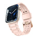 Strap Triple Protection Apple Watch SE strap 9 8 7 6 5 4 3 2 1 (41 40 38 mm) band bracelet pink - Cell phone cases