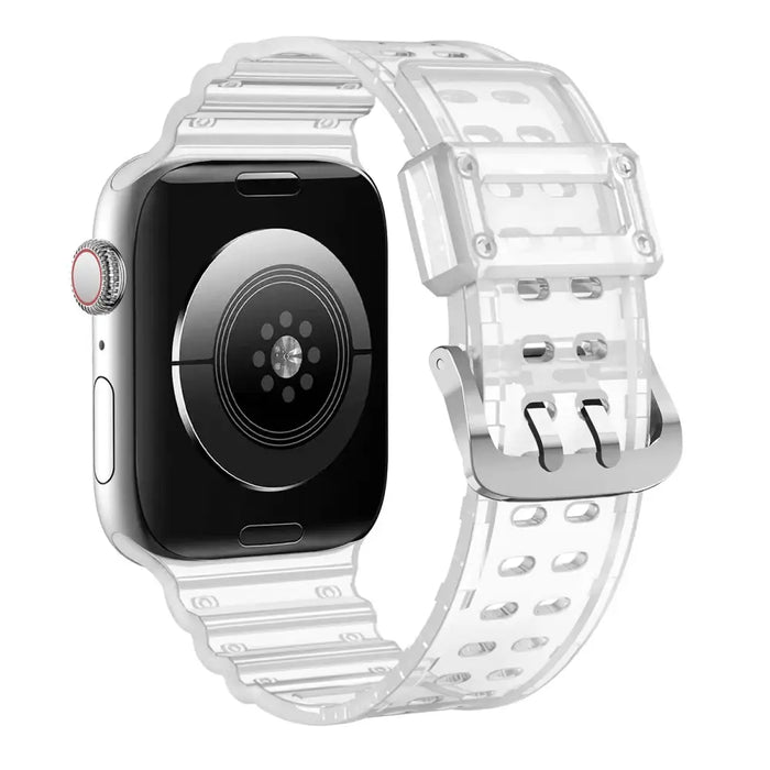 Strap Triple Protection for Apple Watch 38 / 40 / 41 mm band bracelet - transparent - Smartwatch straps