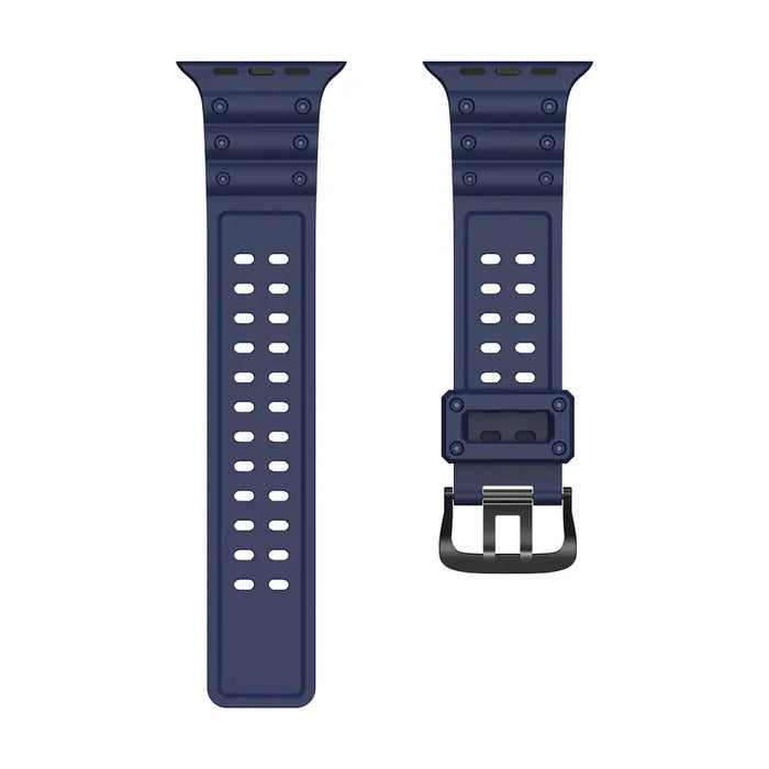 Strap Triple Protection for Apple Watch 38 / 40 / 41 mm band bracelet - navy blue - Smartwatch straps